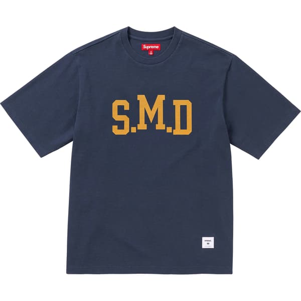 Supreme SMD S/S Top - Navy (front)