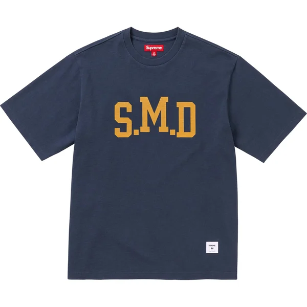Supreme SMD S/S Top - Navy (front)