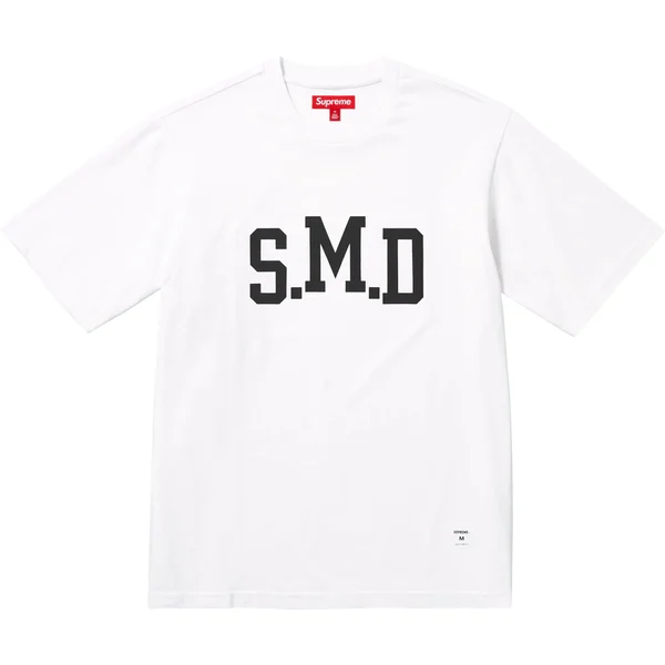 Supreme SMD S/S Top - White (front)