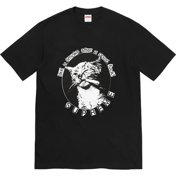 Supreme Smoke Tee - Black (front)