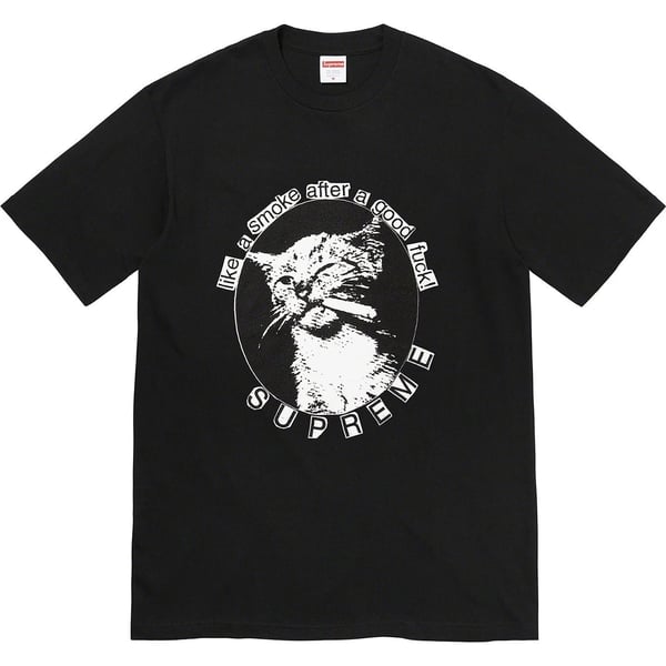 Supreme Smoke Tee - Black (front)