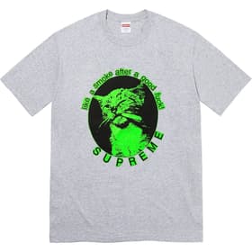 Supreme Smoke Tee Heather Grey