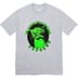 Supreme Smoke Tee - Heather Grey (front)