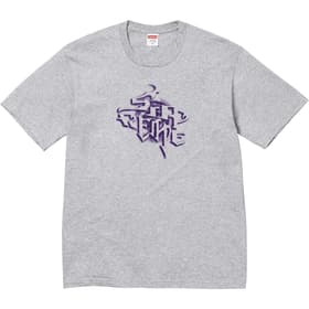 Supreme Smoke Tee Heather Grey
