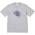Supreme Smoke Tee - Heather Grey (front)