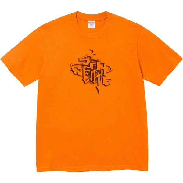 Supreme Smoke Tee - Orange (front)
