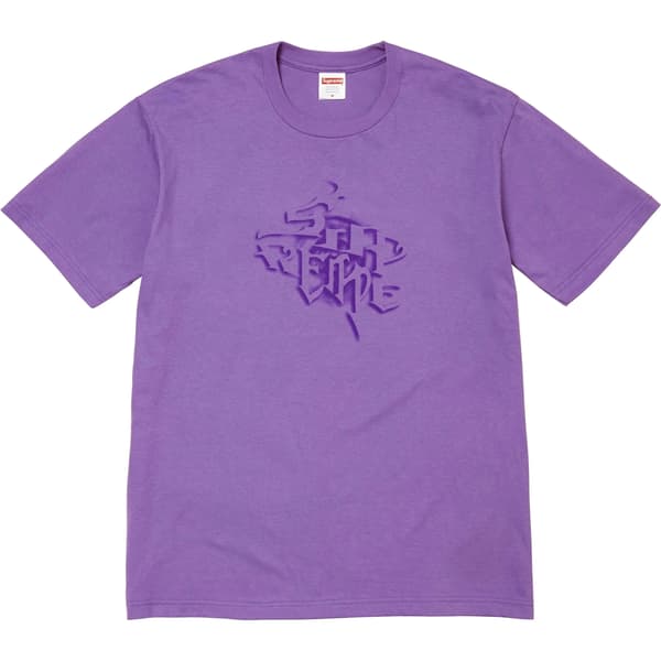 Supreme Smoke Tee - Purple (front)