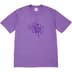 Supreme Smoke Tee - Purple (front)