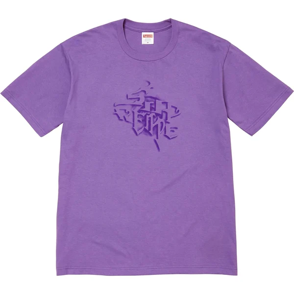 Supreme Smoke Tee - Purple (front)