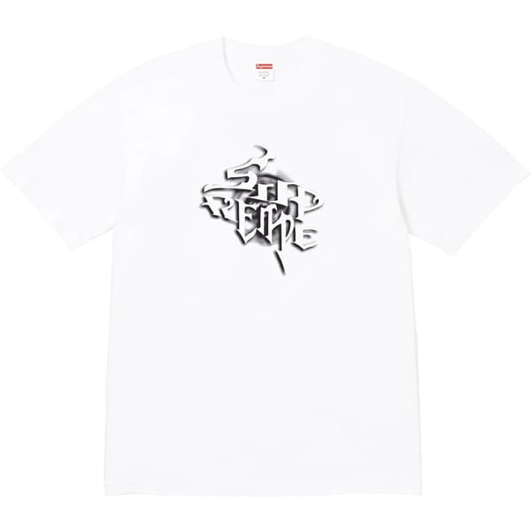Supreme Smoke Tee - White (front)