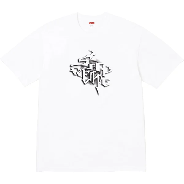 Supreme Smoke Tee - White (front)