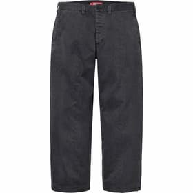 Supreme Snake Print Chino Pant Charcoal