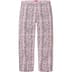 Supreme Snake Print Chino Pant - Pale Pink (front)