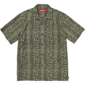 Supreme Snake S/S Shirt Olive