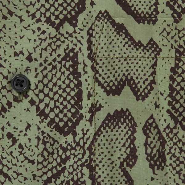 Supreme Snake S/S Shirt - Olive (front)
