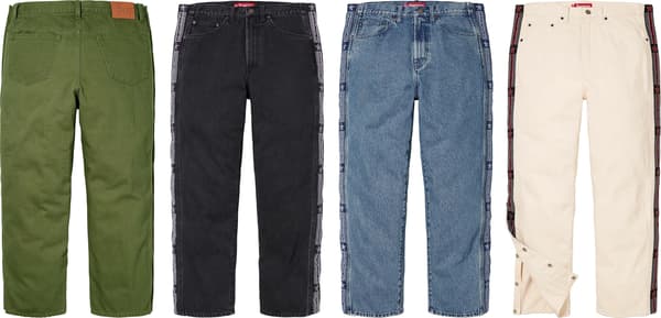 Supreme Snap-Off Baggy Jean - Product Image
