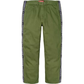 Supreme Snap-Off Baggy Jean Olive