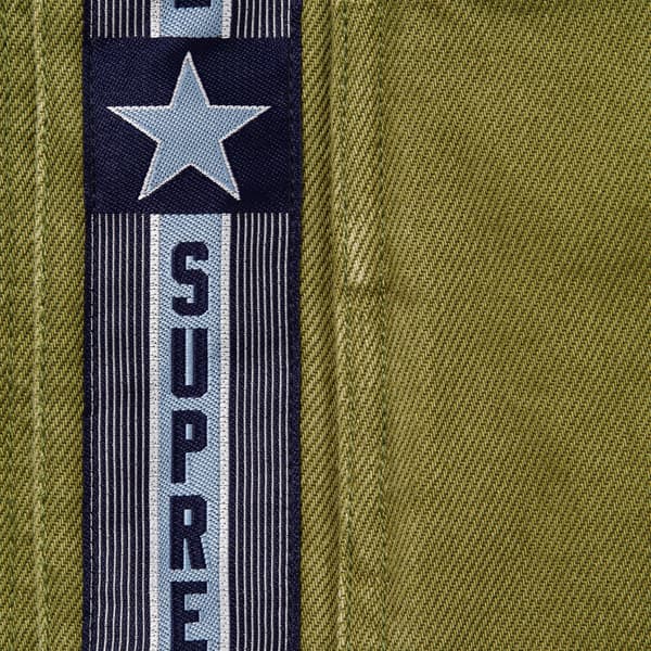 Supreme Snap-Off Baggy Jean - Olive (front)