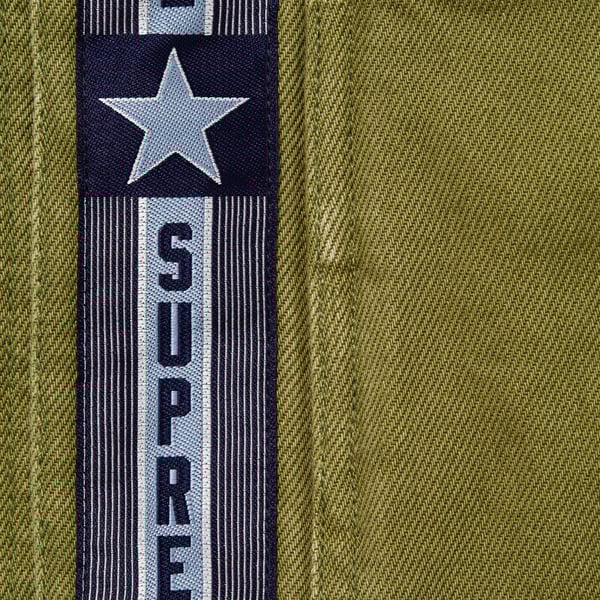 Supreme Snap-Off Baggy Jean - Olive (front)