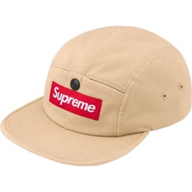 Supreme Snap Pocket Camp Cap Light Tan