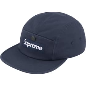 Supreme Snap Pocket Camp Cap Navy