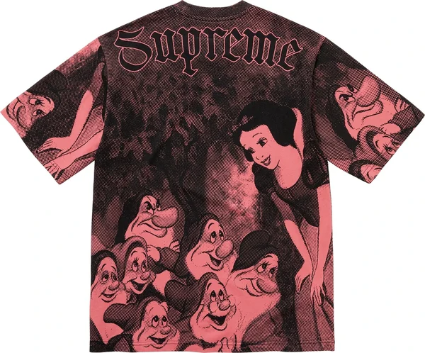 Supreme Snow White S/S Top - Pink (front)