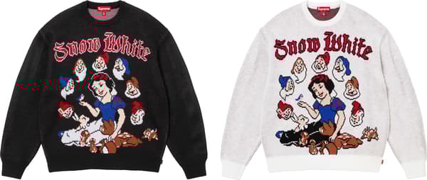 Supreme Snow White Sweater - Product Image