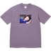 Supreme Snow White Tee - Dusty Purple (front)