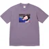 Supreme Snow White Tee - Dusty Purple (front)