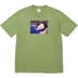 Supreme Snow White Tee - Moss (front)