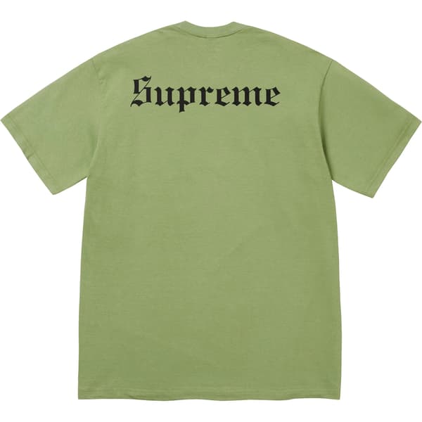 Supreme Snow White Tee - Moss (front)
