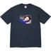 Supreme Snow White Tee - Navy (front)