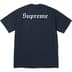 Supreme Snow White Tee - Navy (front)