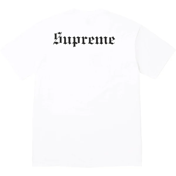 Supreme Snow White Tee - White (front)