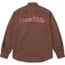 Supreme Snow White Work Shirt - Brown (front)