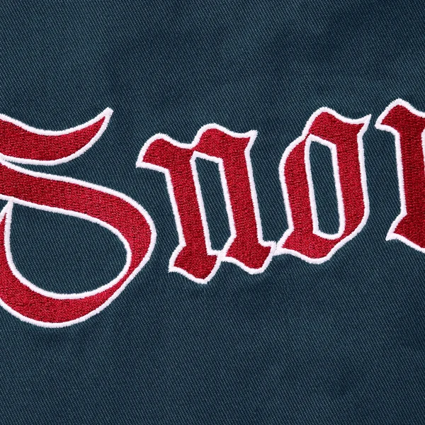 Supreme Snow White Work Shirt - Light Navy (front)