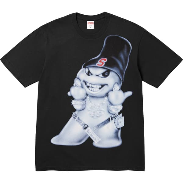 Supreme Snowman Tee - Black (front)