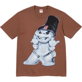 Supreme Snowman Tee Brown
