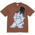 Supreme Snowman Tee - Brown (front)