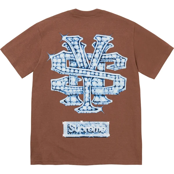 Supreme Snowman Tee - Brown (front)
