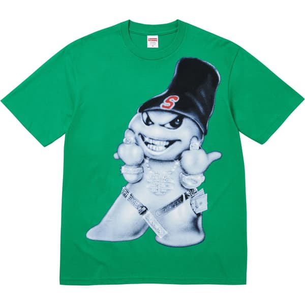 Supreme Snowman Tee - Green (front)