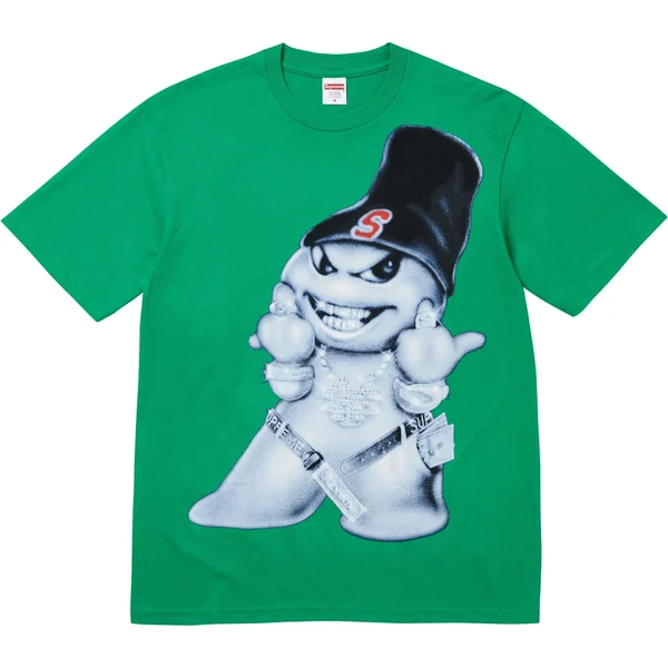 Supreme Snowman Tee - Green (front)