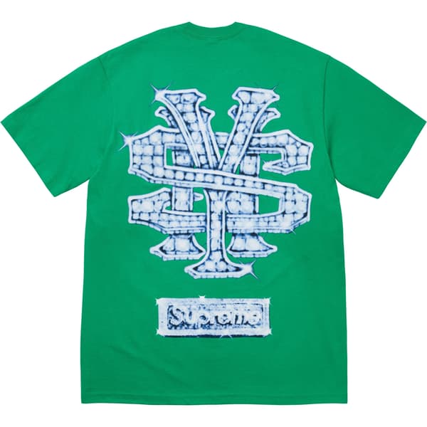 Supreme Snowman Tee - Green (front)