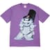 Supreme Snowman Tee - Purple (front)