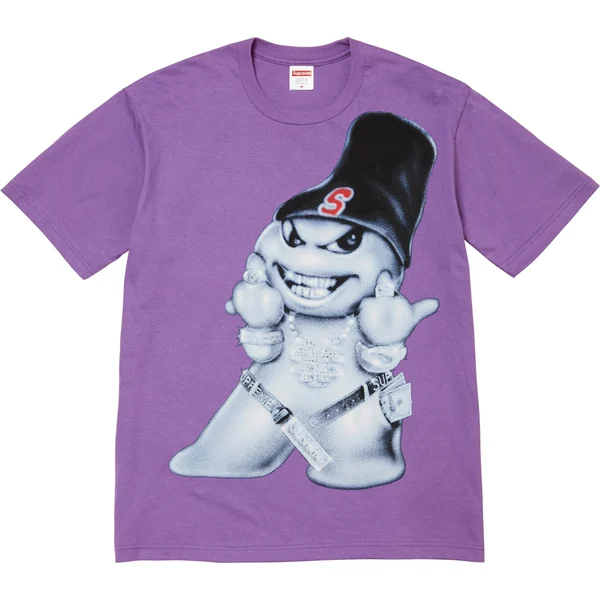 Supreme Snowman Tee - Purple (front)