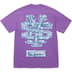 Supreme Snowman Tee - Purple (front)