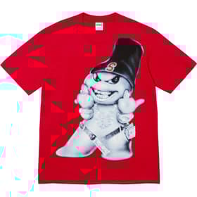 Supreme Snowman Tee Red