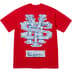 Supreme Snowman Tee - Red (front)
