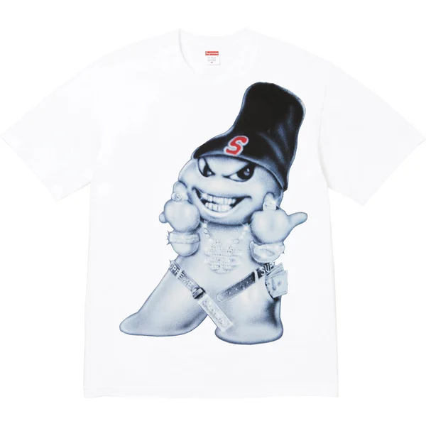 Supreme Snowman Tee - White (front)