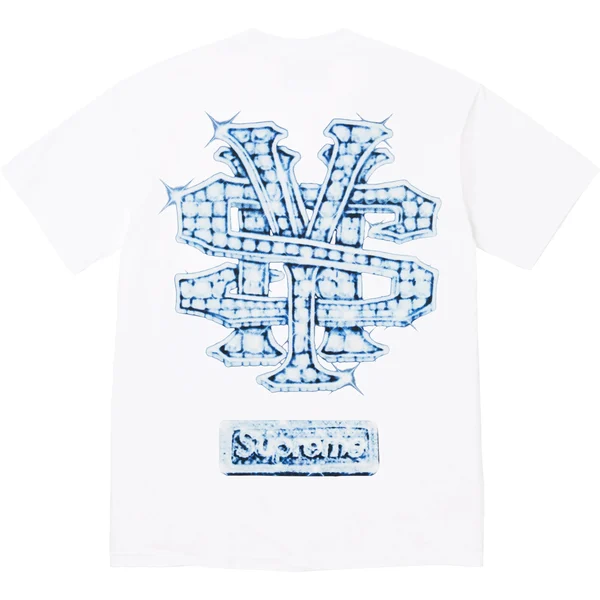 Supreme Snowman Tee - White (front)